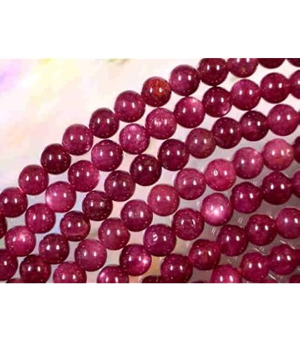 Amazon.co.jp: 【BELLPIERI】【粒販売】合成ルビー 丸玉 4mm【8粒販売